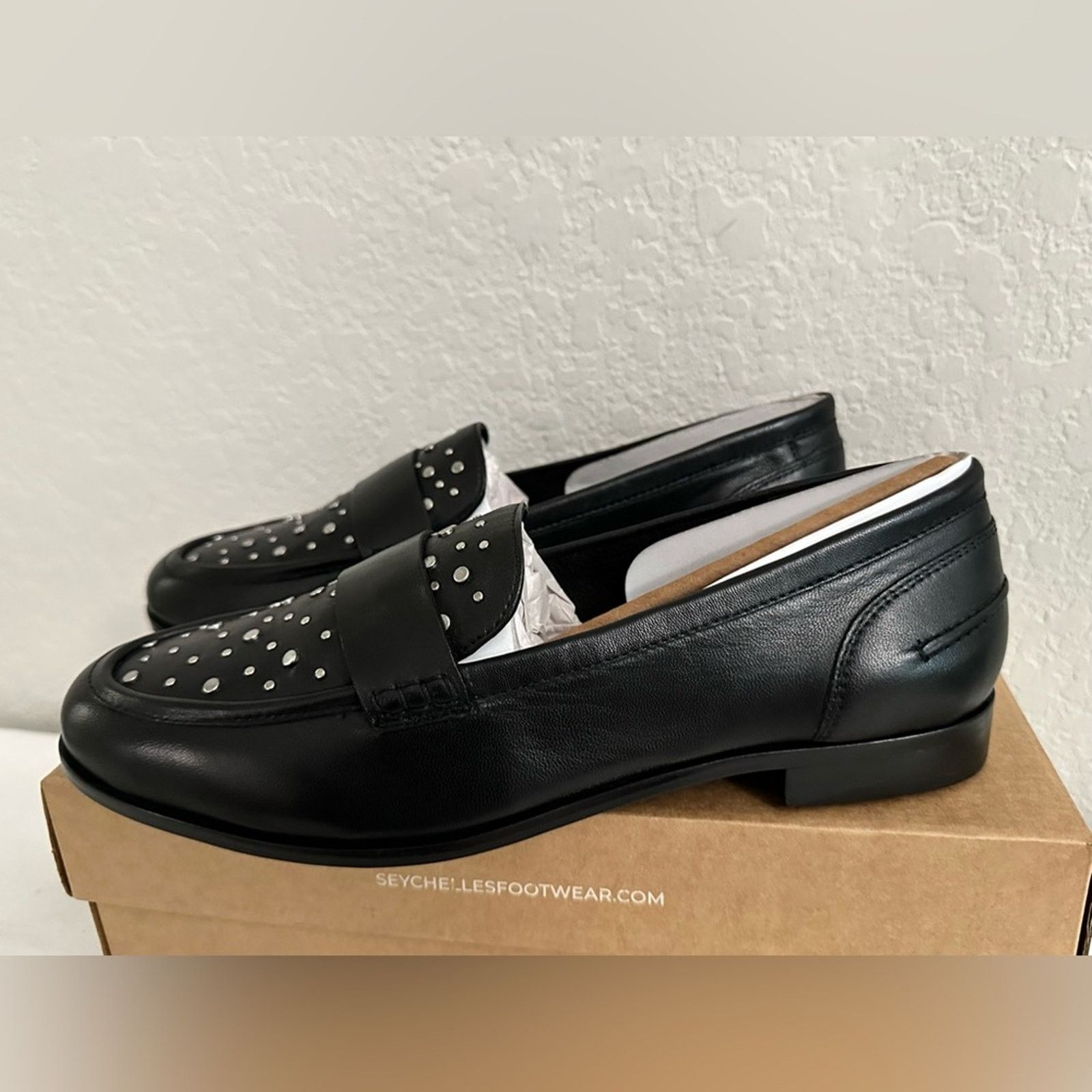 Seychelles Seychelles Sooner Or Later Studs Womens 11 Black Leather Size US 11 / IT 41 - 3 Thumbnail