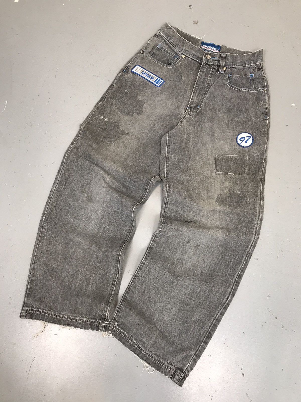 JNCO × Vintage Vintage excel speed series embroidery denim Size US 28 / EU 44 - 2 Thumbnail