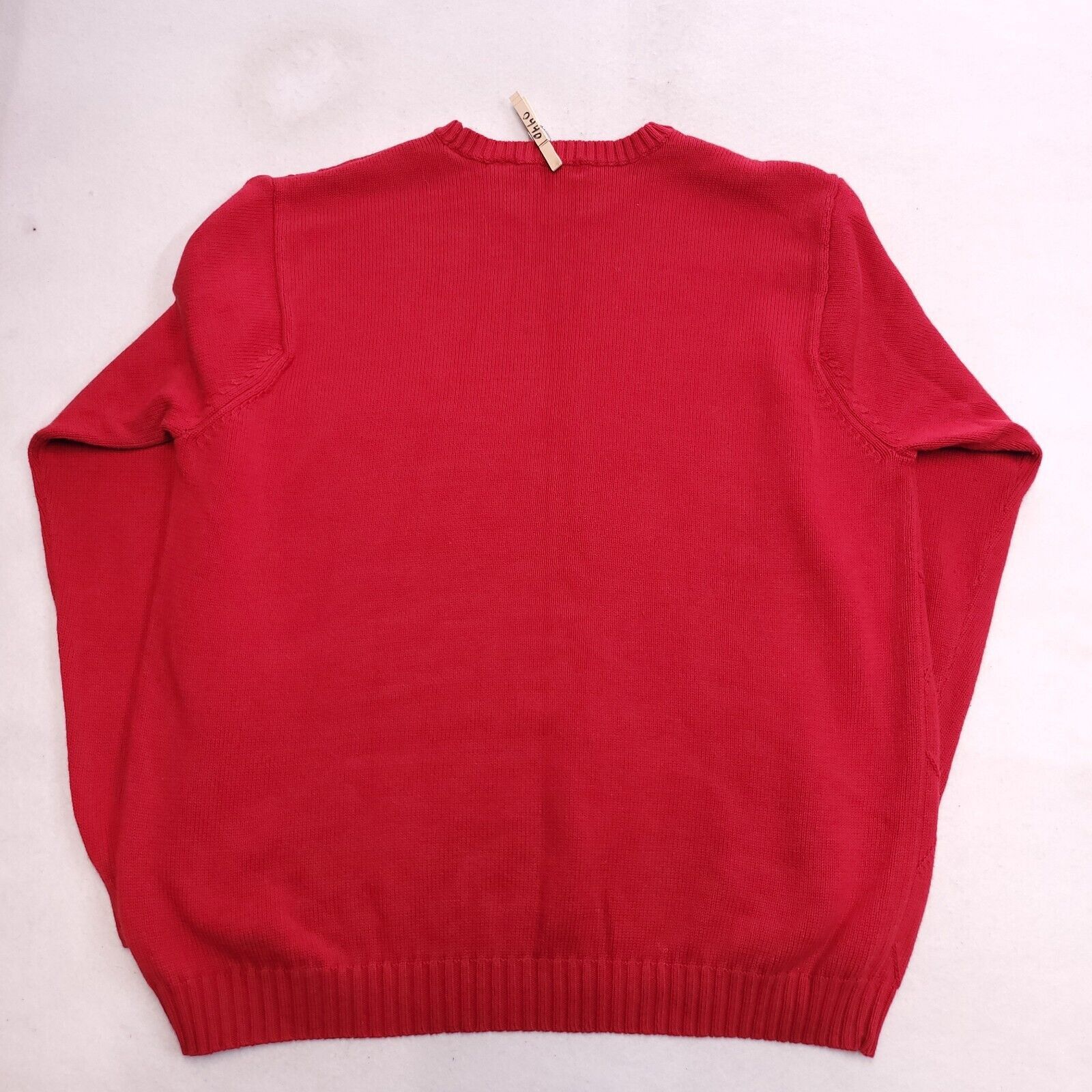 Izod IZOD Pullover Casual Sweater Mens Size Extra Large XL Red Size US XL / EU 56 / 4 - 11 Thumbnail