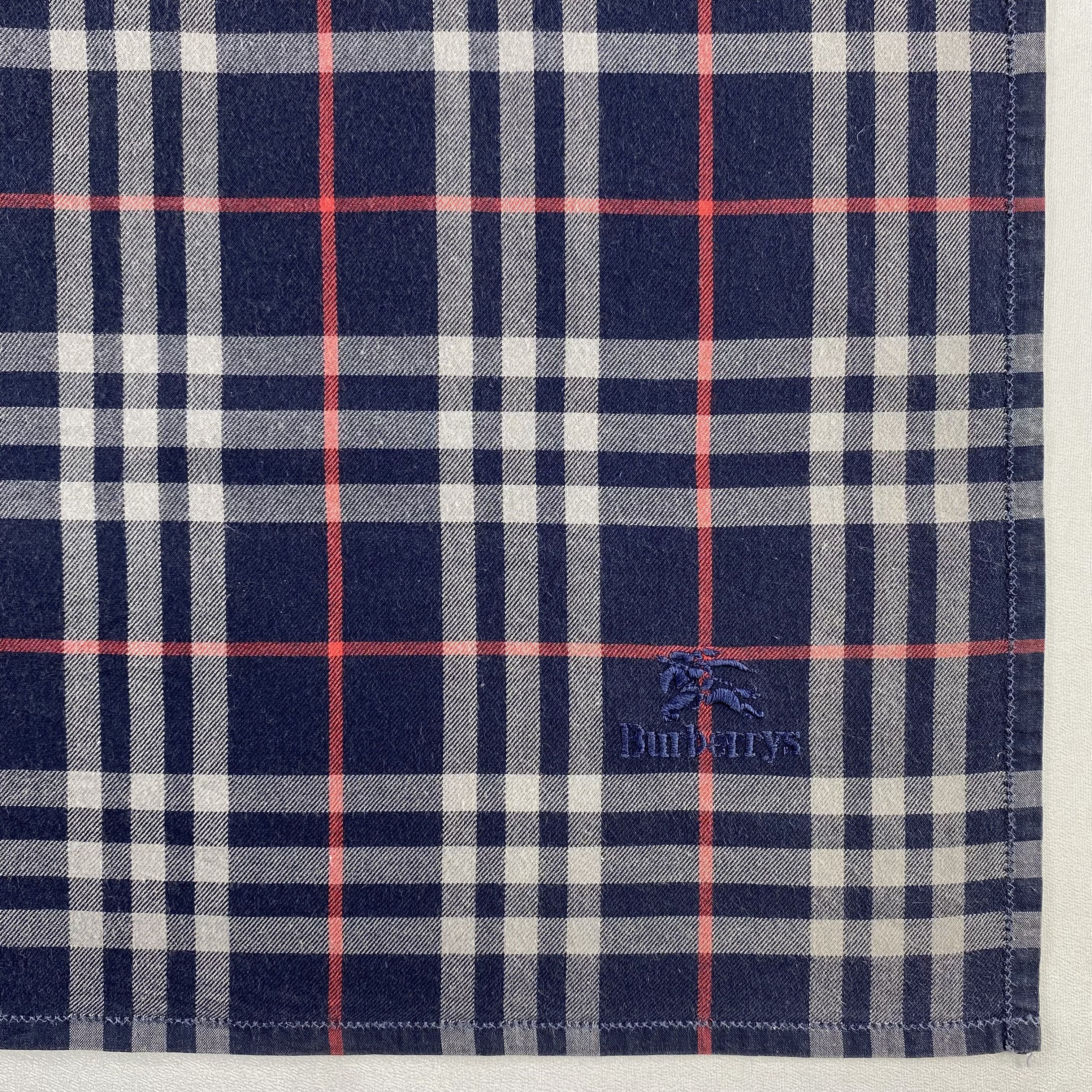 Burberry × Vintage Burberry Handkerchief / Neckerchief / Bandana-P1010 Size ONE SIZE - 3 Thumbnail