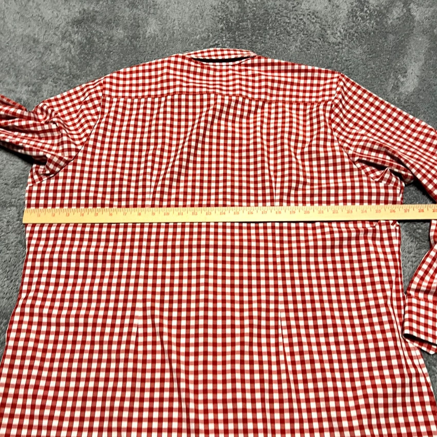 Mizzen+Main Mizzen+Main Shirt Mens XXL Red Plaid Check Button Up Performance Stretch USA Mens Size US XXL / EU 58 / 5 - 4 Thumbnail