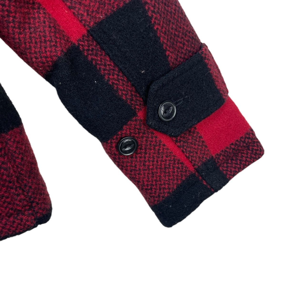 Filson × Vintage 💥VTG 60s Five Brother Sanforized Eye Button Buffalo Plaid Size US S / EU 44-46 / 1 - 6 Thumbnail