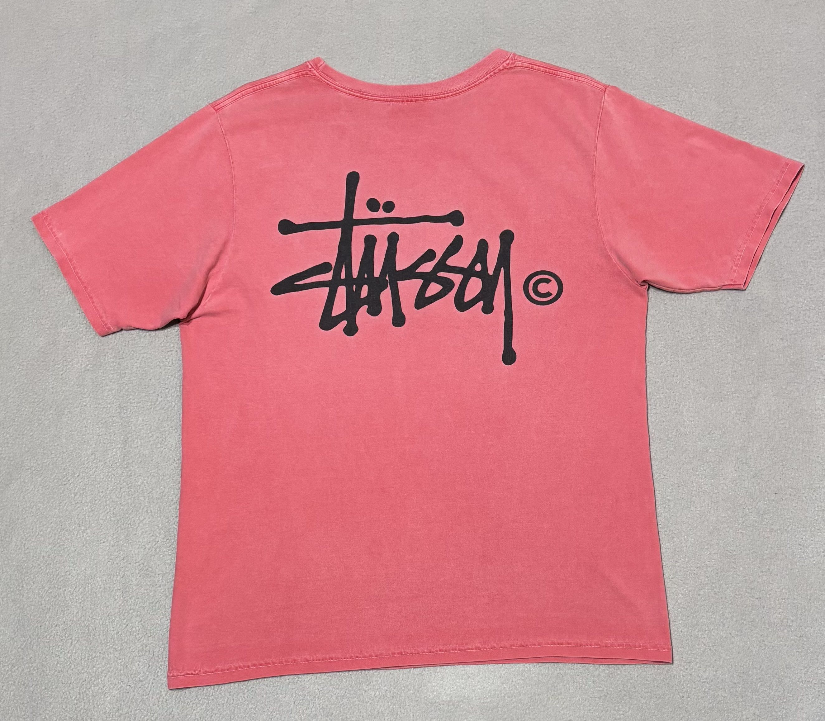 Stussy Stussy Basic Logo Red T-shirt Size. S Size US S / EU 44-46 / 1 - 8 Thumbnail