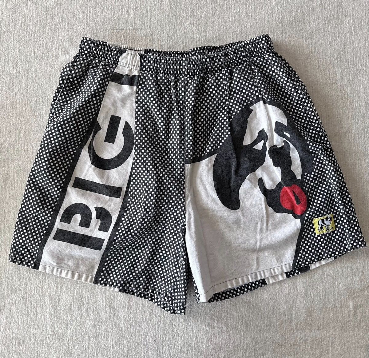 Vintage 90s Big Dogs Shorts With Pockets Size Large L