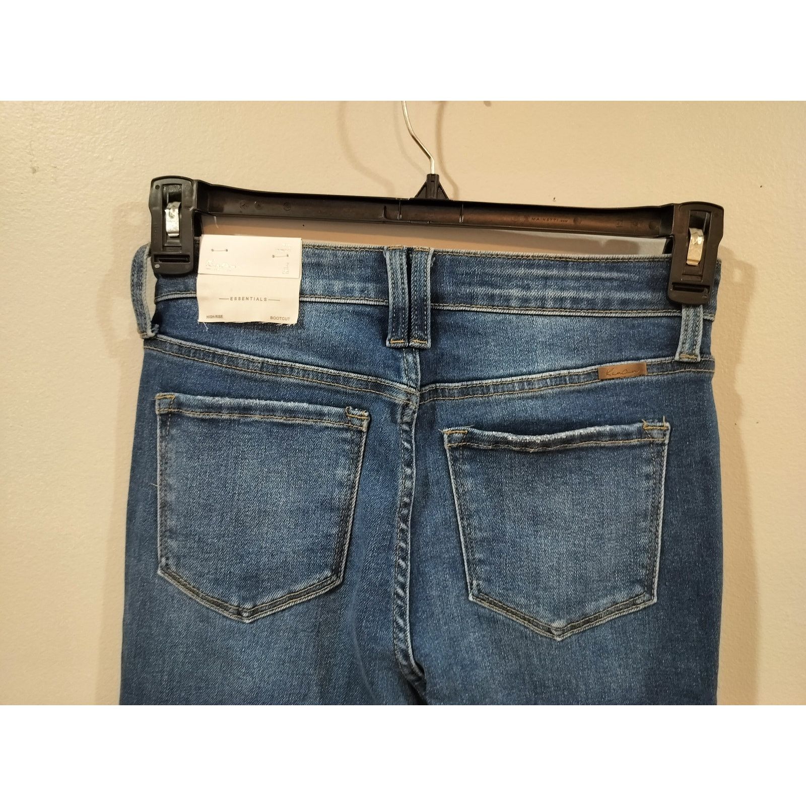 Other KanCan Essentials High Rise Bootcut Jeans Raw Hem 3/25 Size 25" / US 0 / IT 36 - 4 Thumbnail