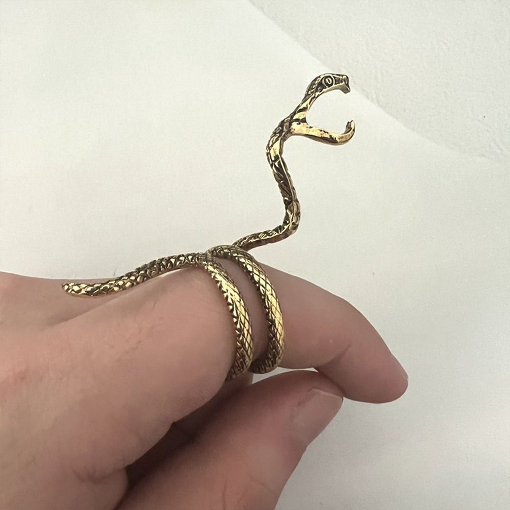 Jewelry Snake Cigarette Holder, Ring Cigarette Holder Size ONE SIZE - 2 Thumbnail