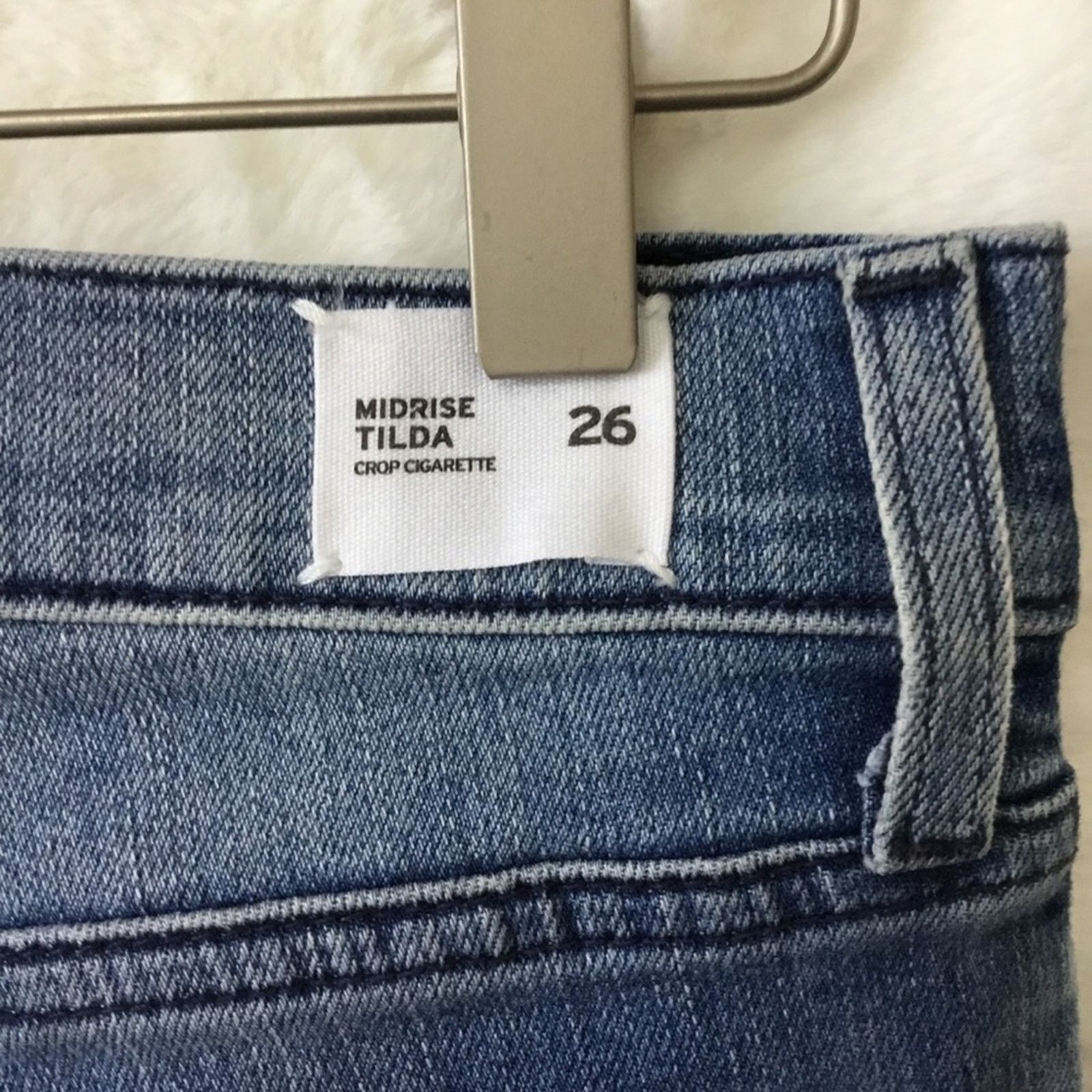 Hudson Hudson Midrise Tilda Crop Cigarette Jeans Size 26" / US 2 / IT 38 - 11 Thumbnail