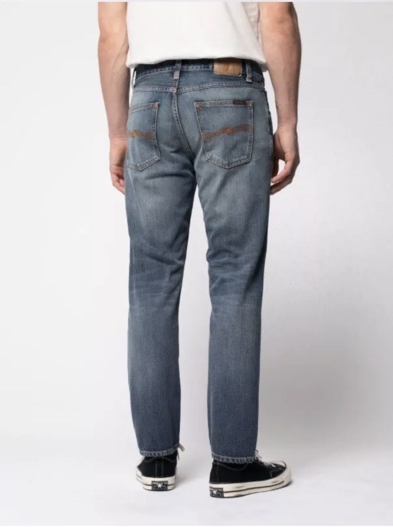 Nudie Jeans NUDIE GRITTY JACKSON BLUE HAWK. 32Wx28L Retails $249 Size US 32 / EU 48 - 2 Thumbnail