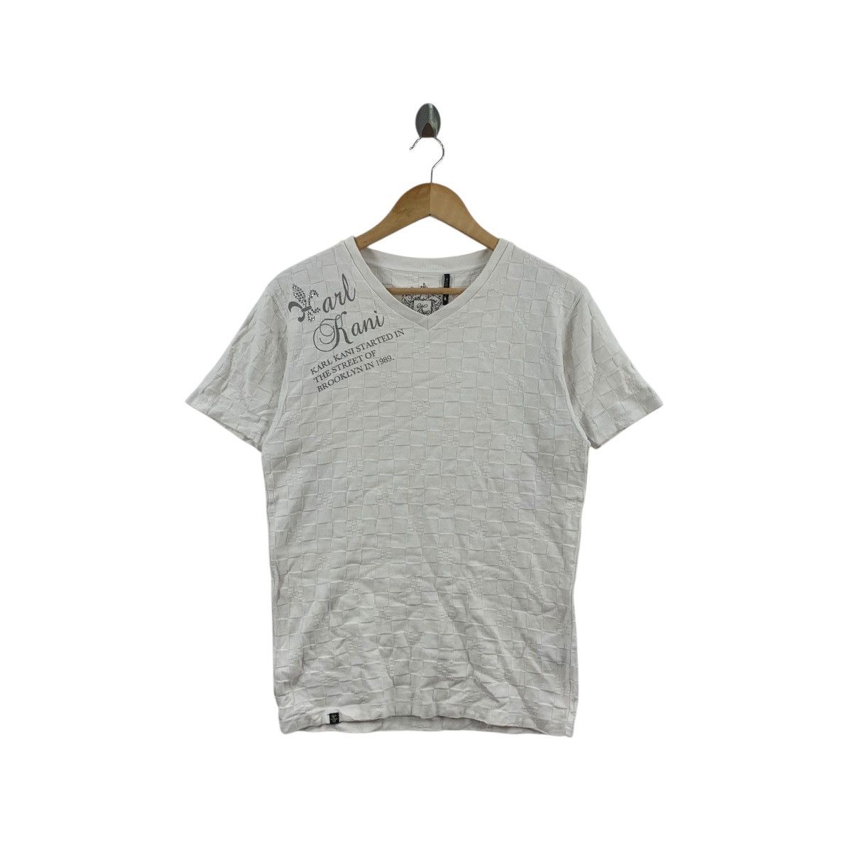 Karl Kani KARL KANI BROOKLYN Quilted Made In Japan Tee Shirt Top Size US L / EU 52-54 / 3 - 1 Thumbnail
