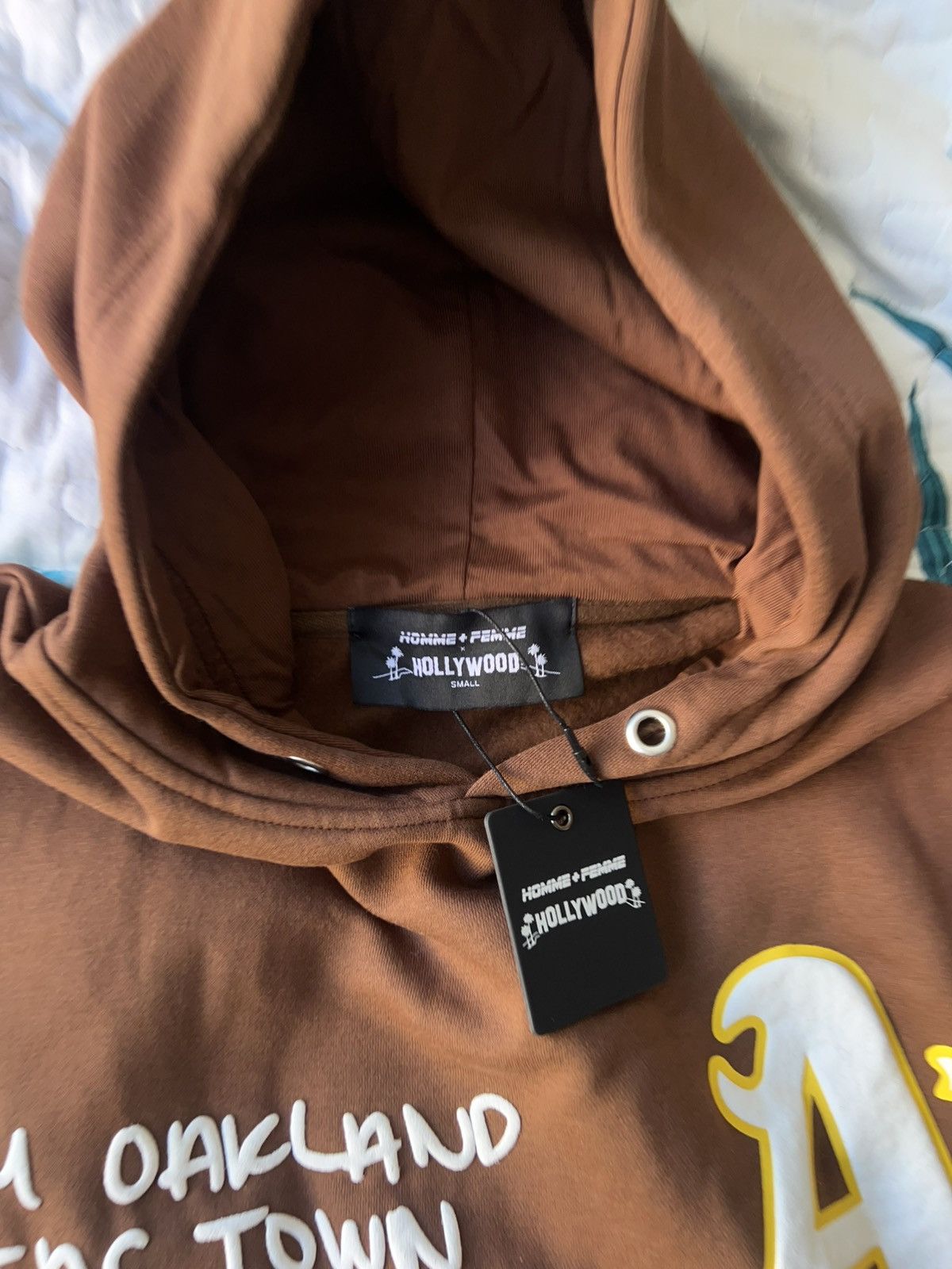Homme + Femme La Homme + Femme “LA TO NYC” Brown Hoodie. Size US S / EU 44-46 / 1 - 5 Thumbnail