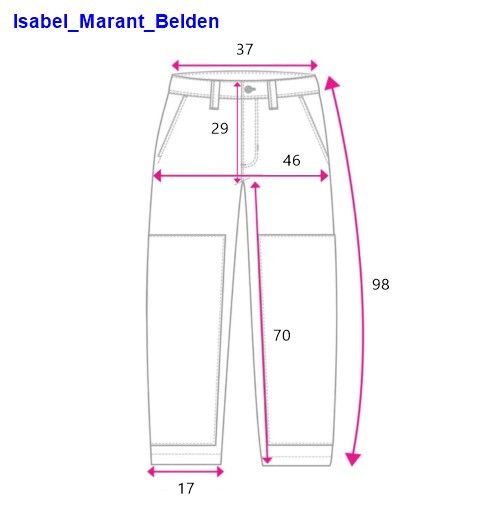Isabel Marant Etoile Isabel Marant Etoile Belden High Rise Straight Jean Faded 34 Size 25" / US 0 / IT 36 - 2 Thumbnail
