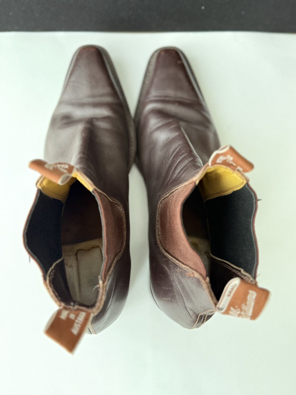 R.M. Williams RM Williams Millicent, Brown leather Chelsea Boots Size 10 Size US 10 / EU 43 - 10 Thumbnail