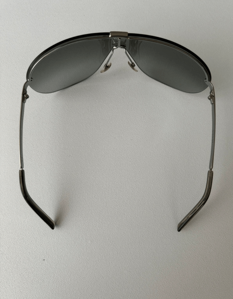 Gucci × Tom Ford × Vintage Gucci Sunglasses GG1853 Aviator Shield Sport Bike Vintage Size ONE SIZE - 2 Thumbnail