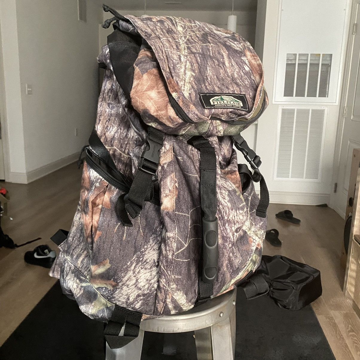 image of Sporting Goods Hunting Camo Backpack Rucksack in Camouflage, Men's