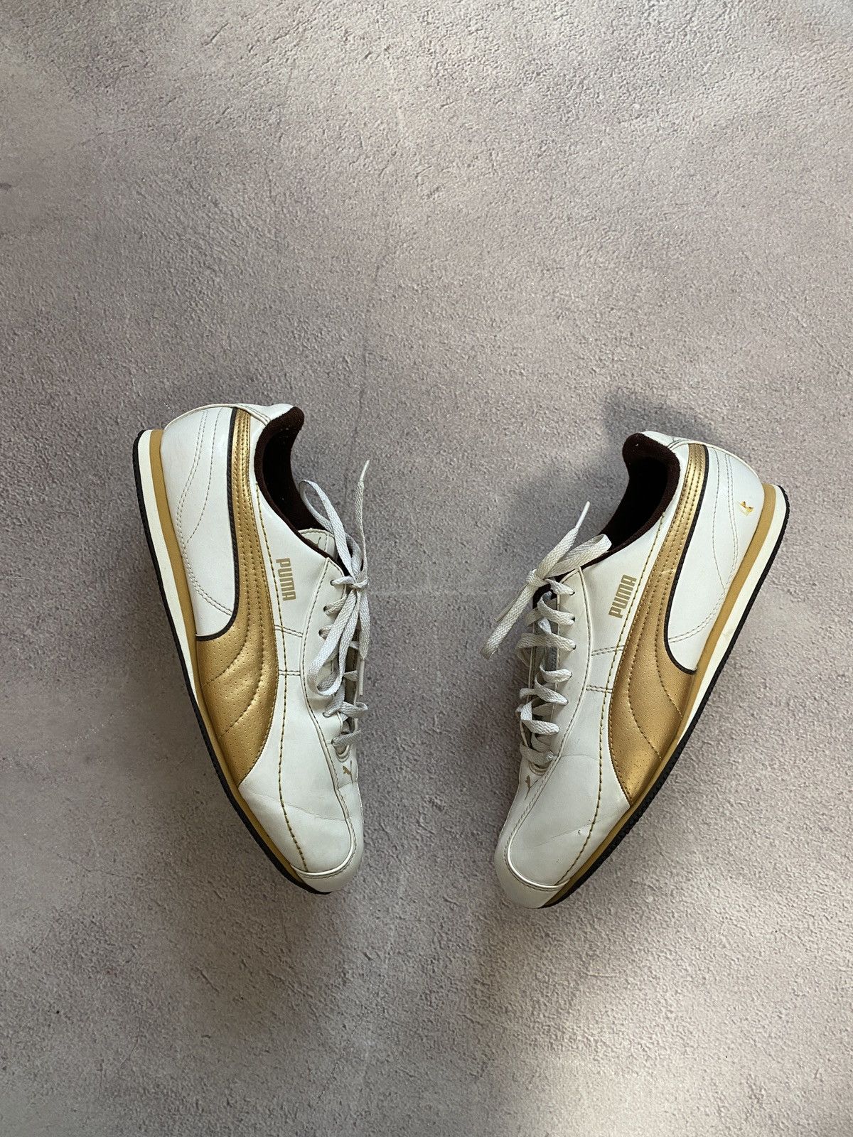 Puma Puma vintage leather sneakers Size US 7 / EU 40 - 5 Thumbnail