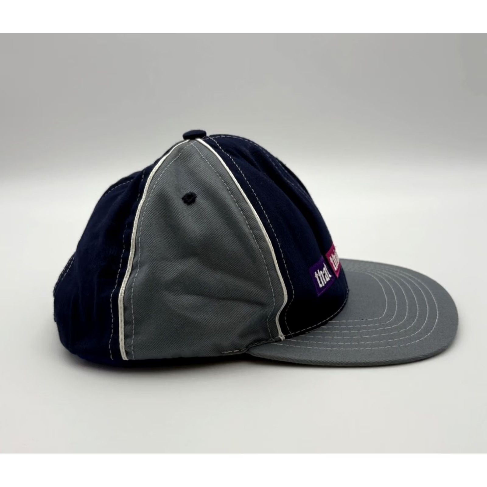 Vintage VINTAGE That Thing You Do! Navy Snapback Cap Hat Adult One Size Blue Mens Mens Size ONE SIZE - 5 Thumbnail