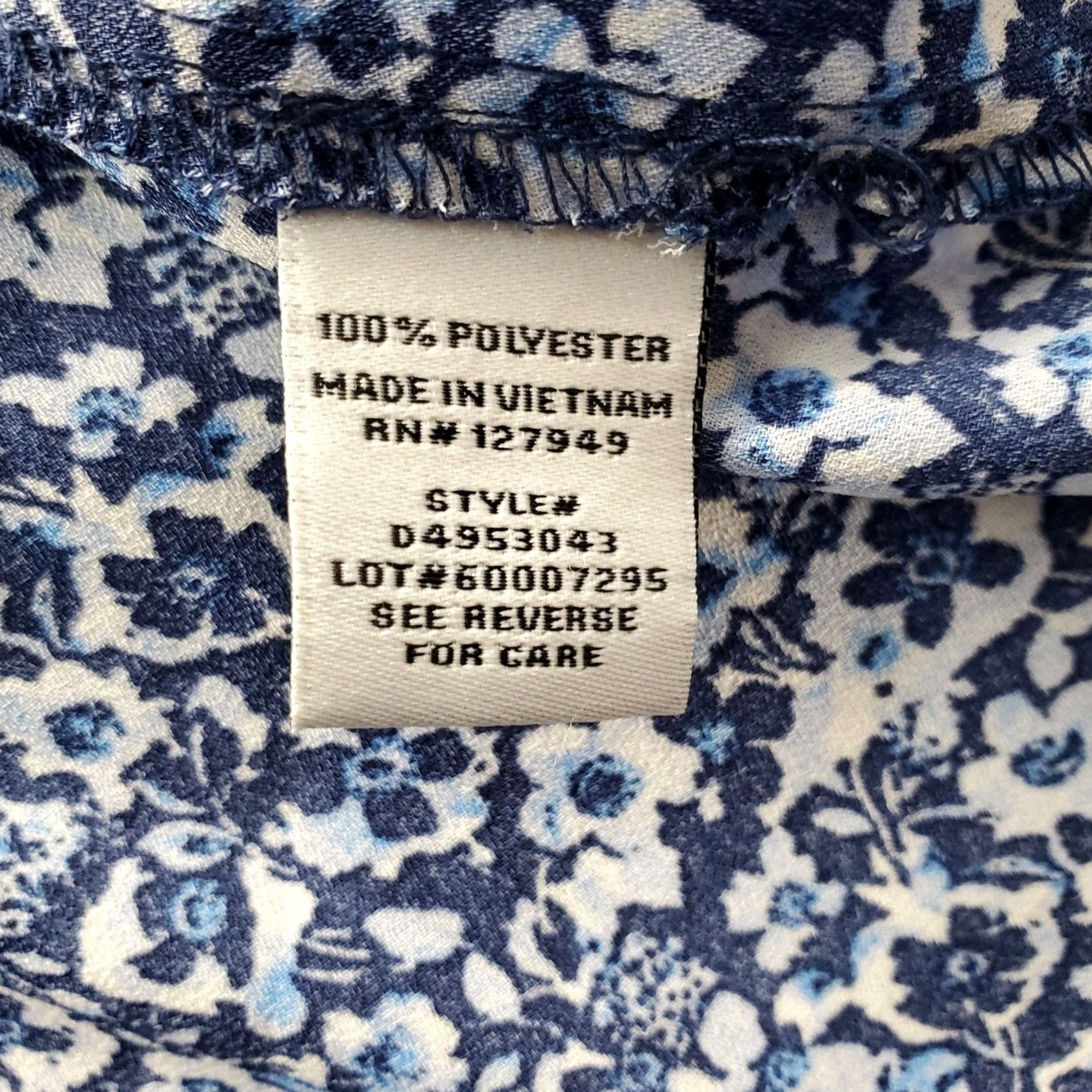 Vintage Emma & Michele Sheath Dress Womens XL Multi Floral Layered Hem Flutter Sleeve Dress Size XL / US 12-14 / IT 48-50 - 6 Thumbnail