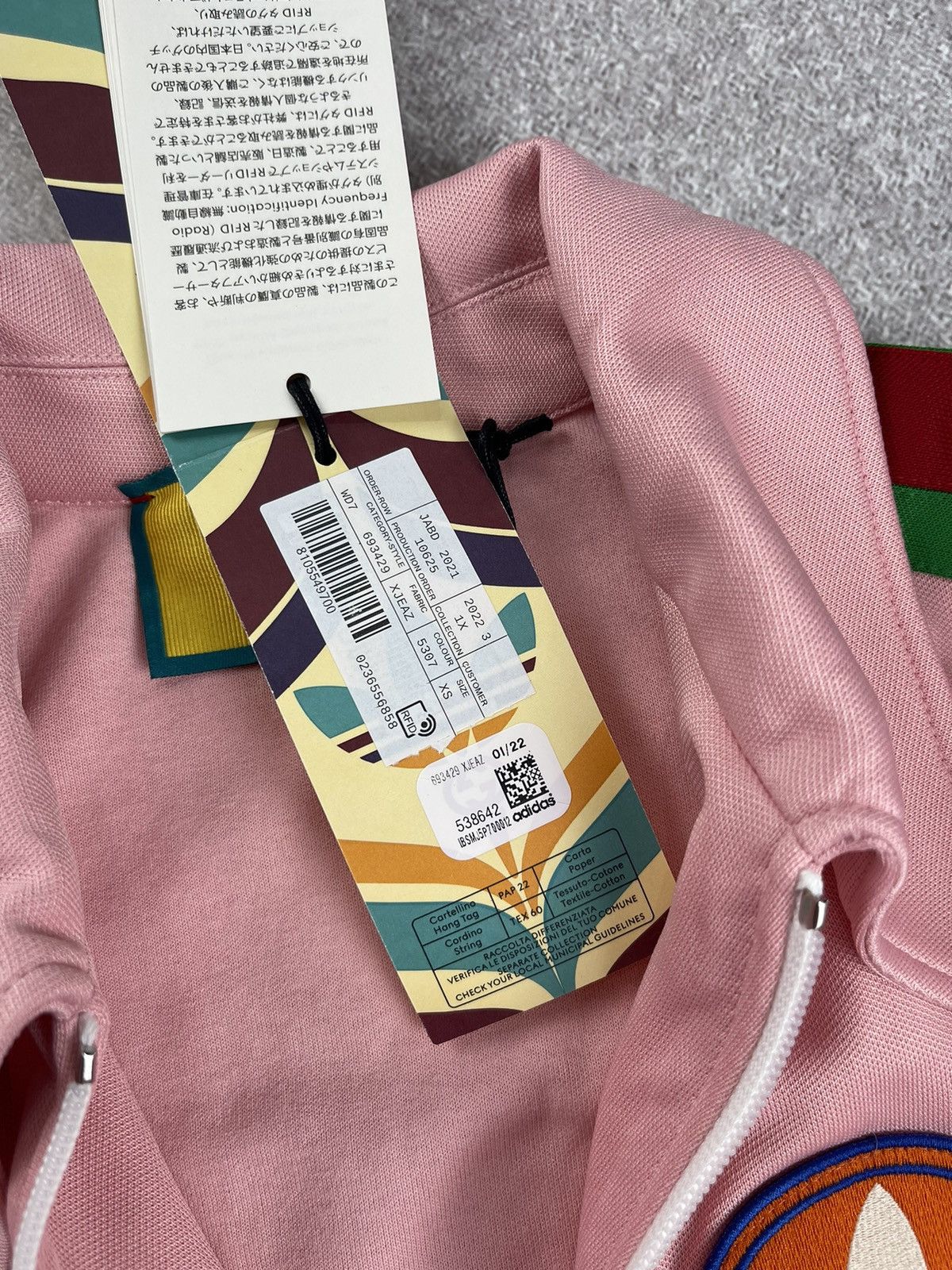 Gucci Gucci x Adidas Jumpsuit Pink Size XS Size 24" / US 00 / IT 34 - 9 Thumbnail