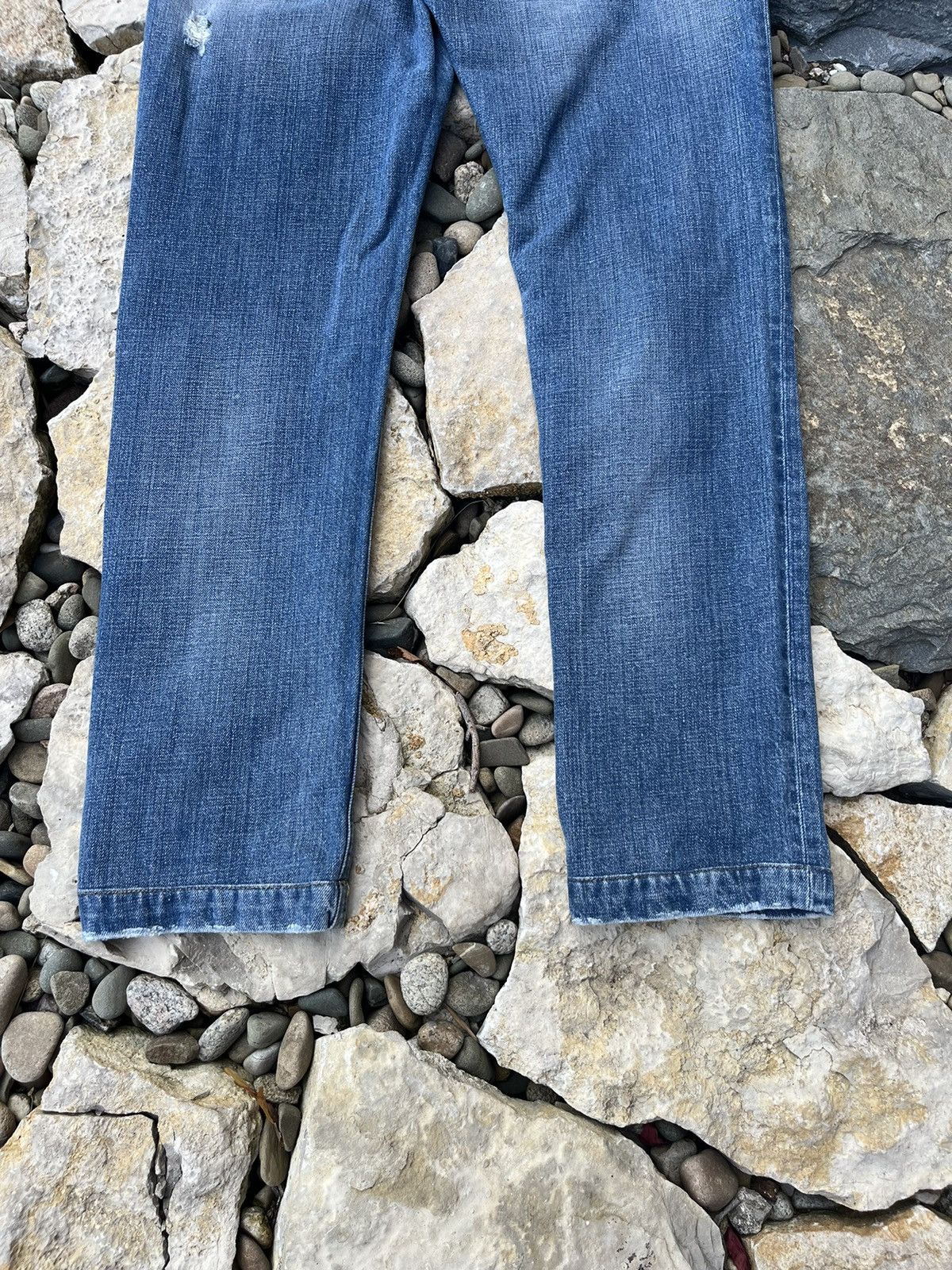 Dolce & Gabbana × Jean Vintage Dolce & Gabbana y2k distressed jeans ripped pants Size US 30 / EU 46 - 18 Thumbnail