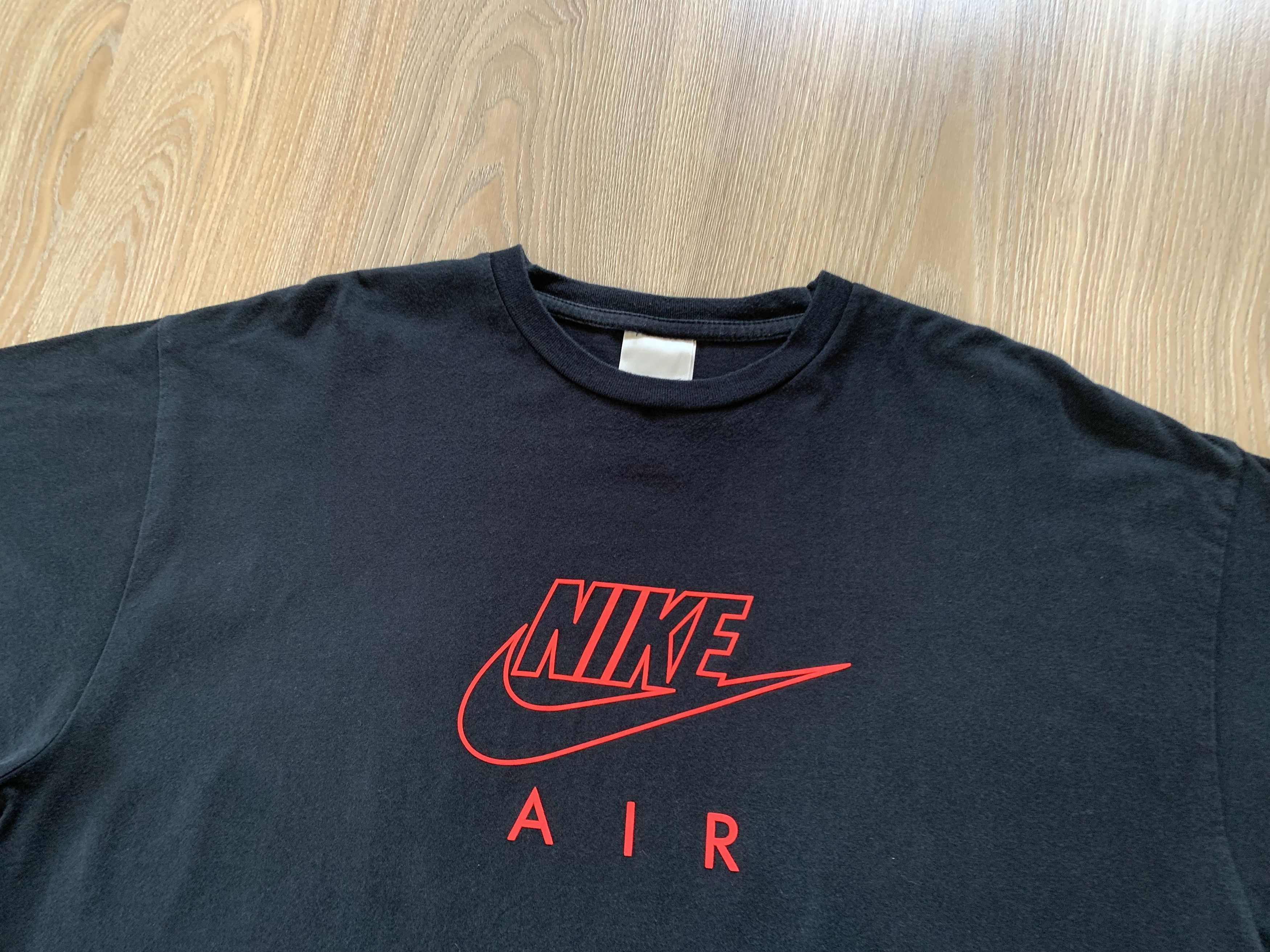 Nike × Vintage Vintage Nike Air Printed T-Shirt Size US XXL / EU 58 / 5 - 4 Thumbnail