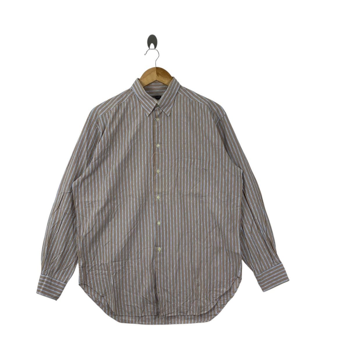 Giorgio Armani Vintage GIORGIO ARMANI A Milano Collection Striped Casual Size US L / EU 52-54 / 3 - 3 Thumbnail
