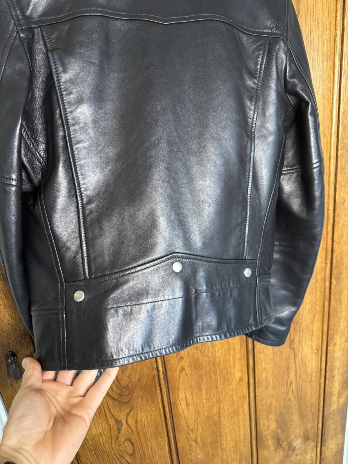 Saint Laurent Paris FW13 Holy Grail Saint Laurent L01 biker leather jacket 46 Size US S / EU 44-46 / 1 - 18 Thumbnail