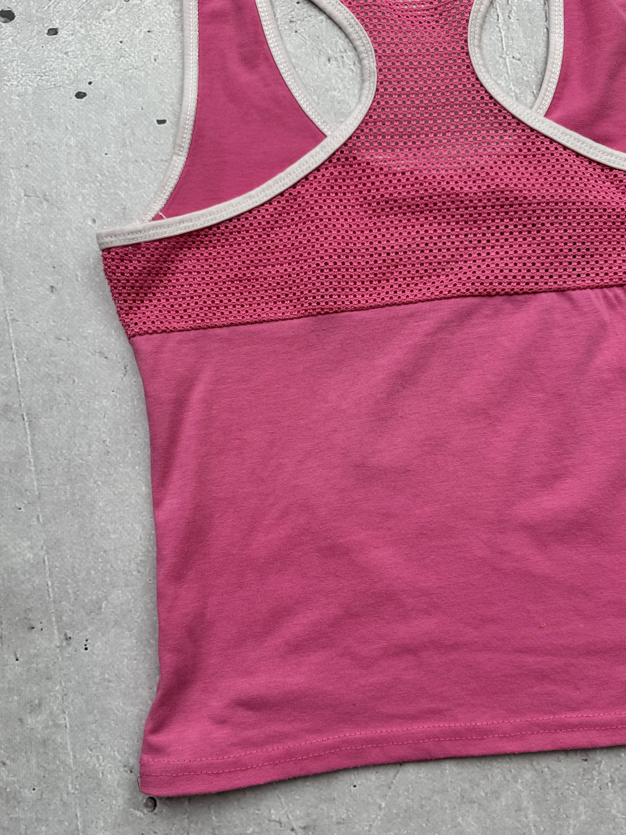 Japanese Brand Vintage Amazing Mesh Tank Top Size S / US 4 / IT 40 - 6 Thumbnail