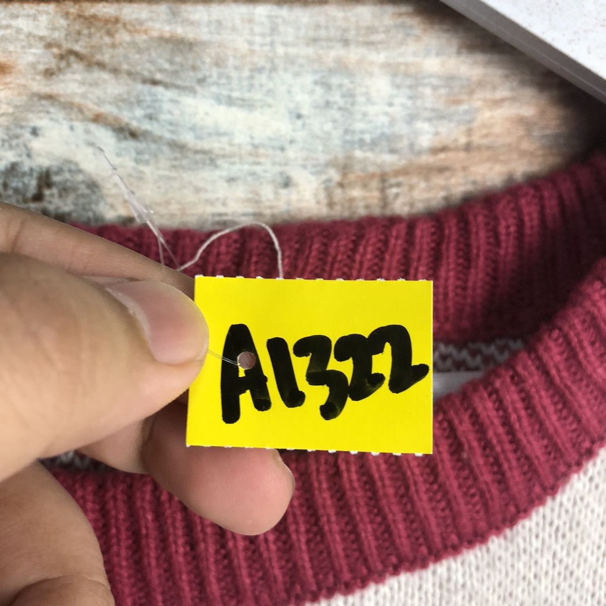 Homespun Knitwear × Japanese Brand Lobby & Rose Red Knitwear #A1322 Size S / US 4 / IT 40 - 10 Thumbnail