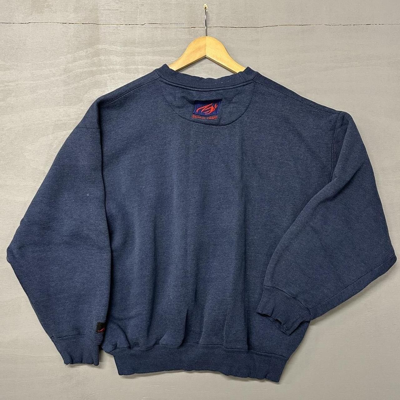 Vintage Y2K Johnny Blaze Heavyweight Embroidered Sweatshirt XL Size US XL / EU 56 / 4 - 3 Thumbnail