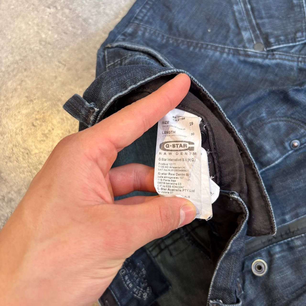 G-Star × Vintage Y2k G-Star Raw Denim Biker Cargo Pants Size US 29 - 5 Thumbnail