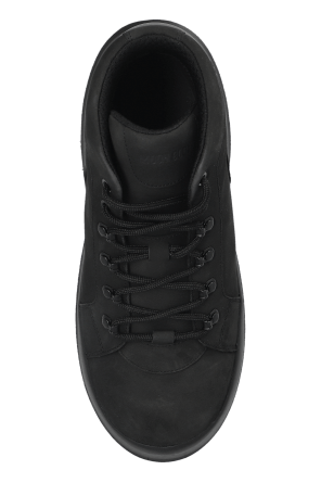 Moon Boot o1s22i1n1124 Luna Trek Mid Nubuck Boots in Black Size US 12 / EU 45 - 6 Thumbnail