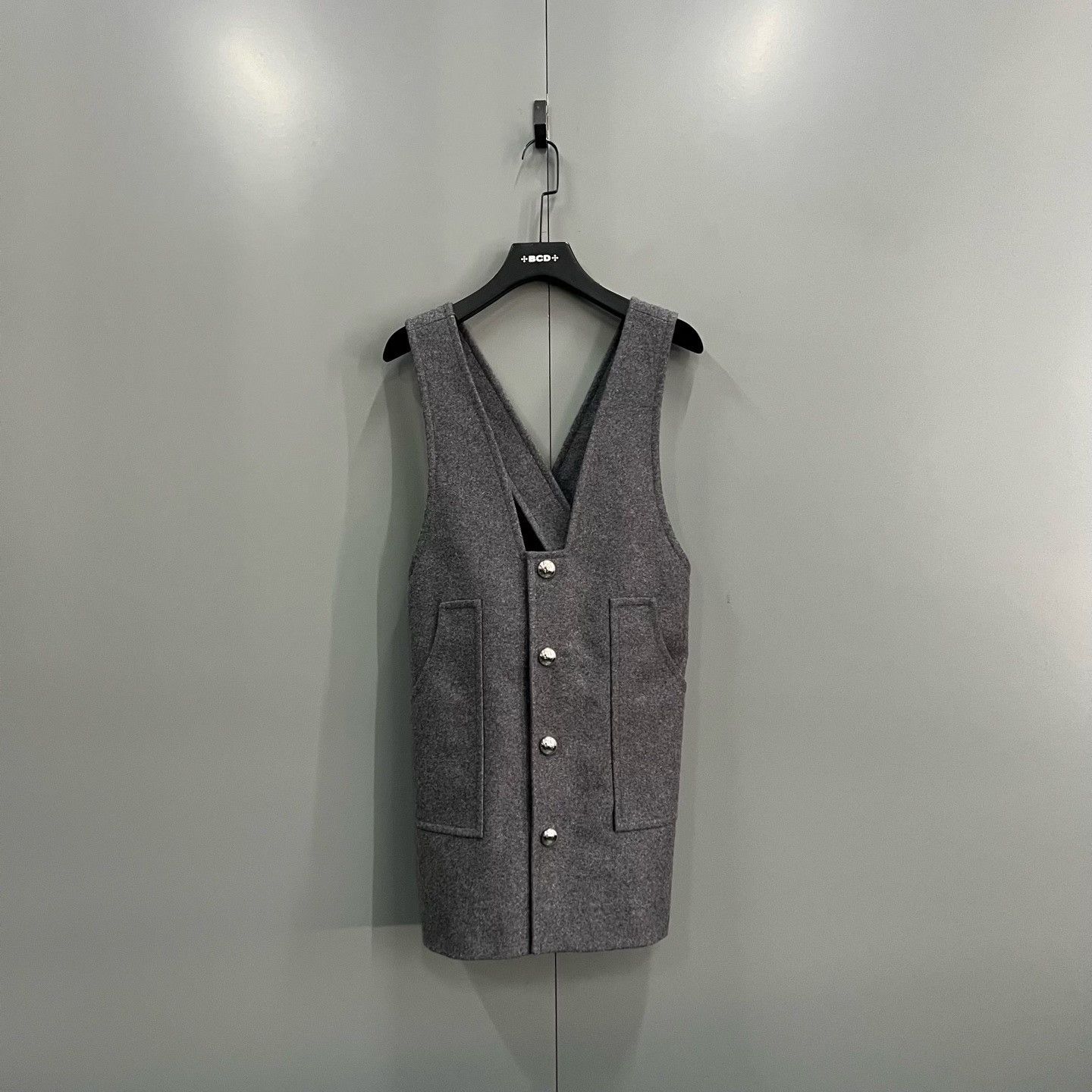 Celine Celine Gray Dress it_38 Women Size XS / US 0-2 / IT 36-38 - 1 Thumbnail