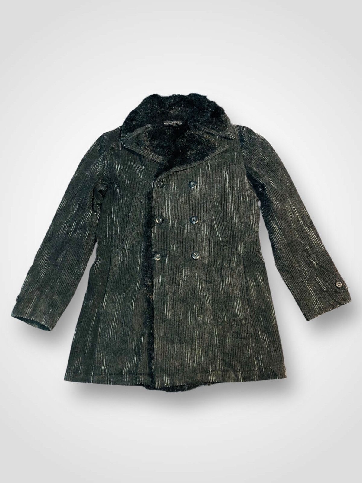 Japanese Brand Bernings Sho Double Brested Jacket Fur (25) Size US M / EU 48-50 / 2 - 1 Thumbnail