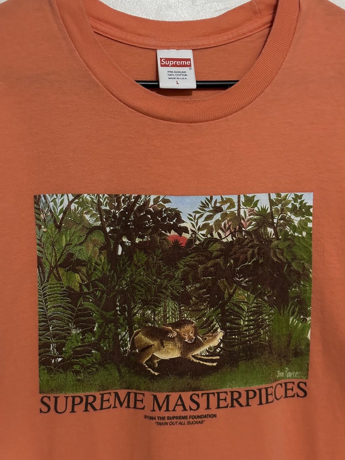 Supreme Supreme Masterpieces Tee Size US L / EU 52-54 / 3 - 2 Thumbnail