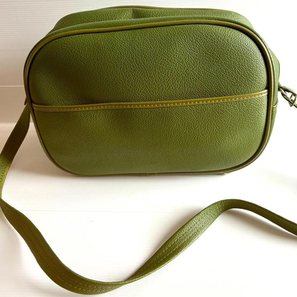 Designer Green Vintage Leather Bag Size ONE SIZE - 1 Thumbnail