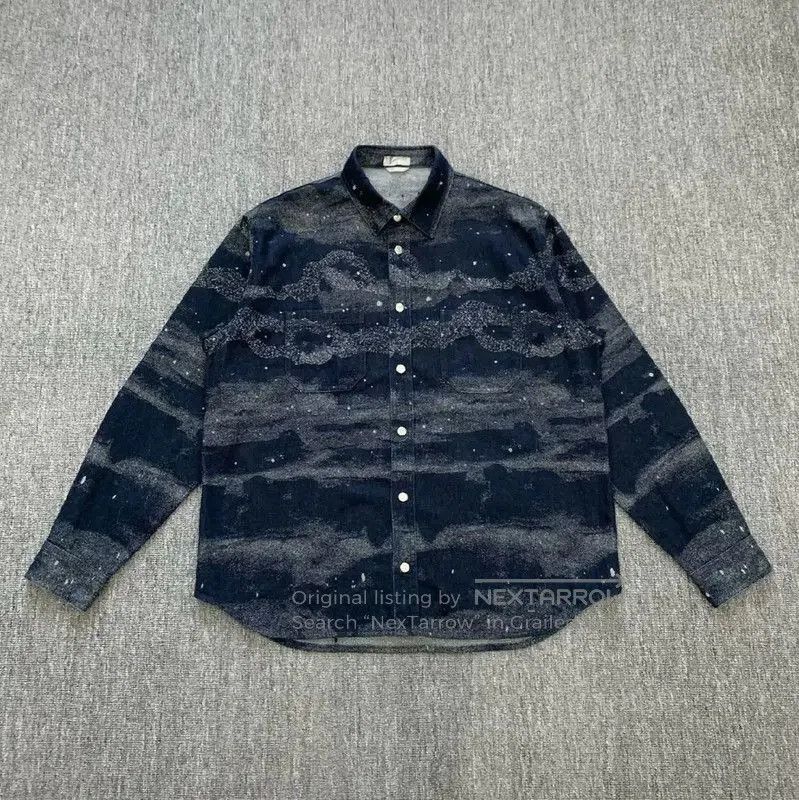 Dior Dior Blue Cotton Shirt for Men . Size US XL / EU 56 / 4 - 1 Thumbnail