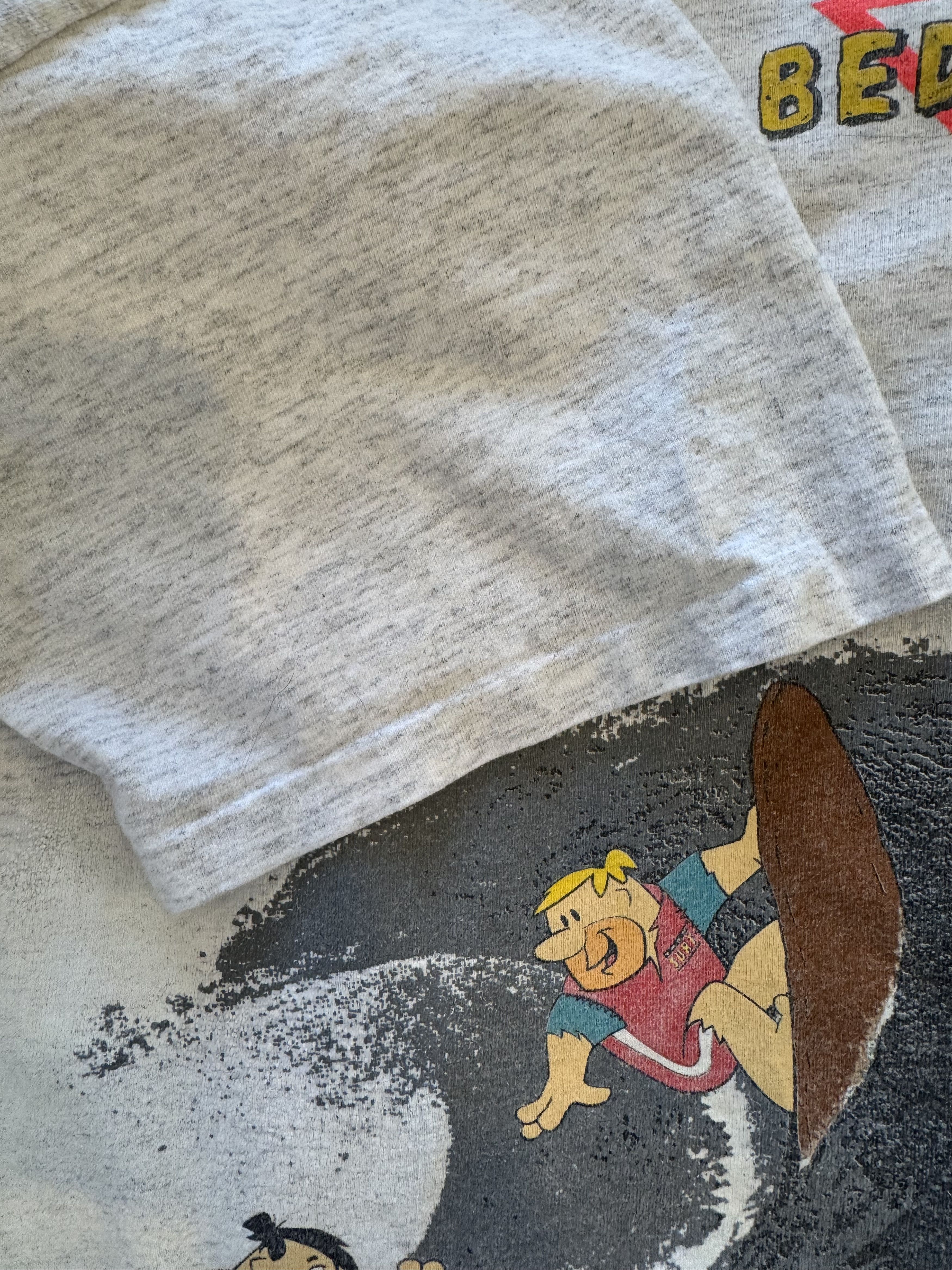 Cartoon Network × Changes × Vintage 1991 The Flintstones Team Surf Bedrock Hanna Barbera Prod. Size US XL / EU 56 / 4 - 8 Thumbnail