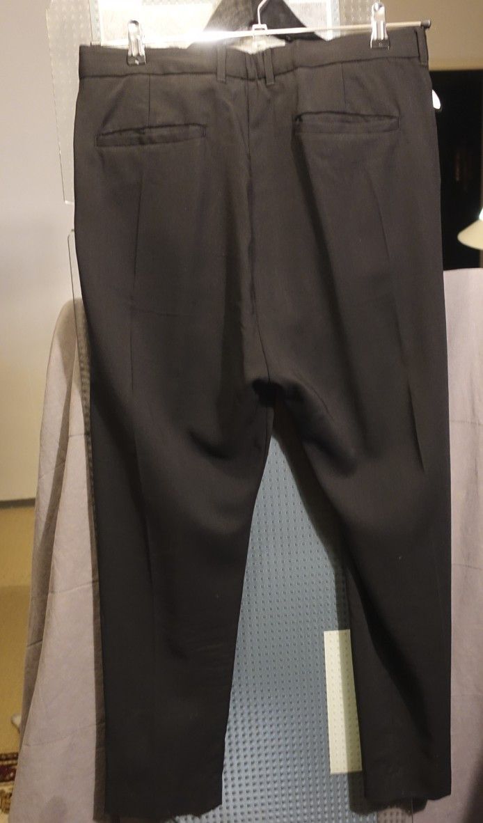 Ann Demeulemeester Tropical Wool Cropped pants Size US 32 / EU 48 - 2 Thumbnail