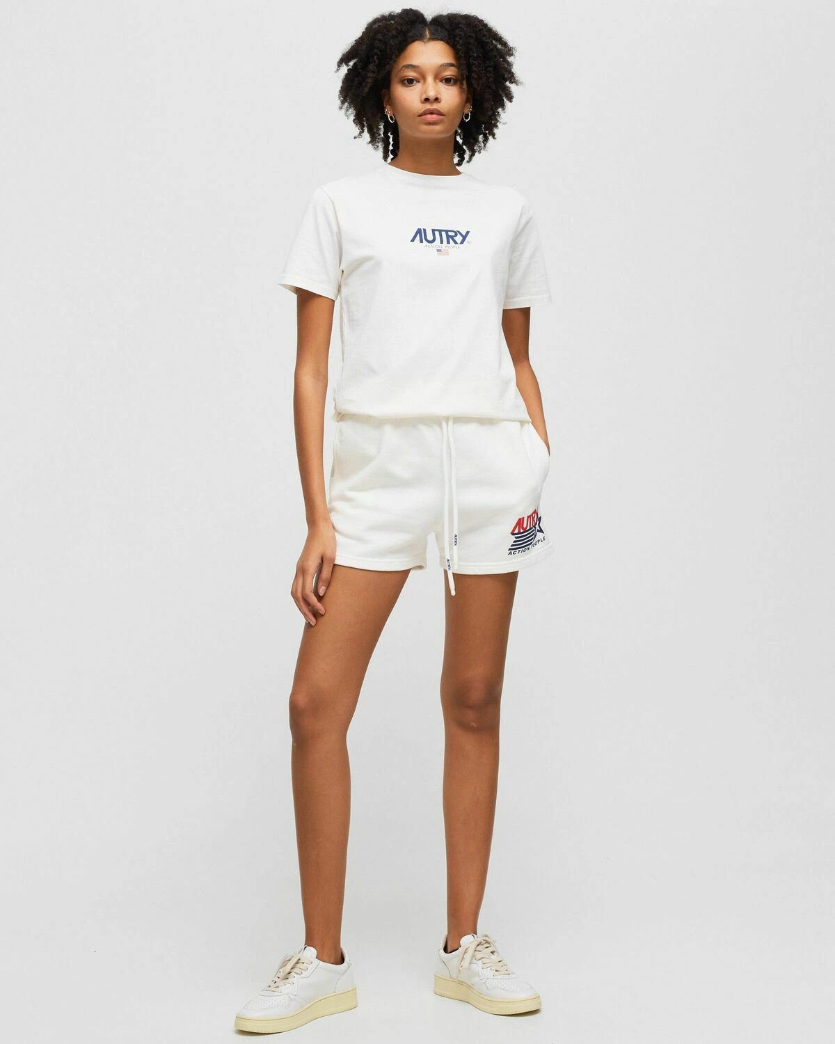 AUTRY o1y0725 Logo Short in White Size 26" / US 2 / IT 38 - 5 Thumbnail