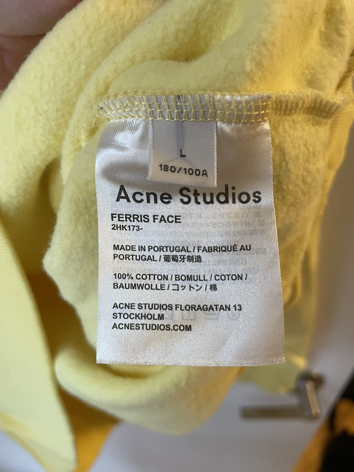 Acne Studios Acne Studios Ferris Face Hoodie Size US L / EU 52-54 / 3 - 5 Thumbnail