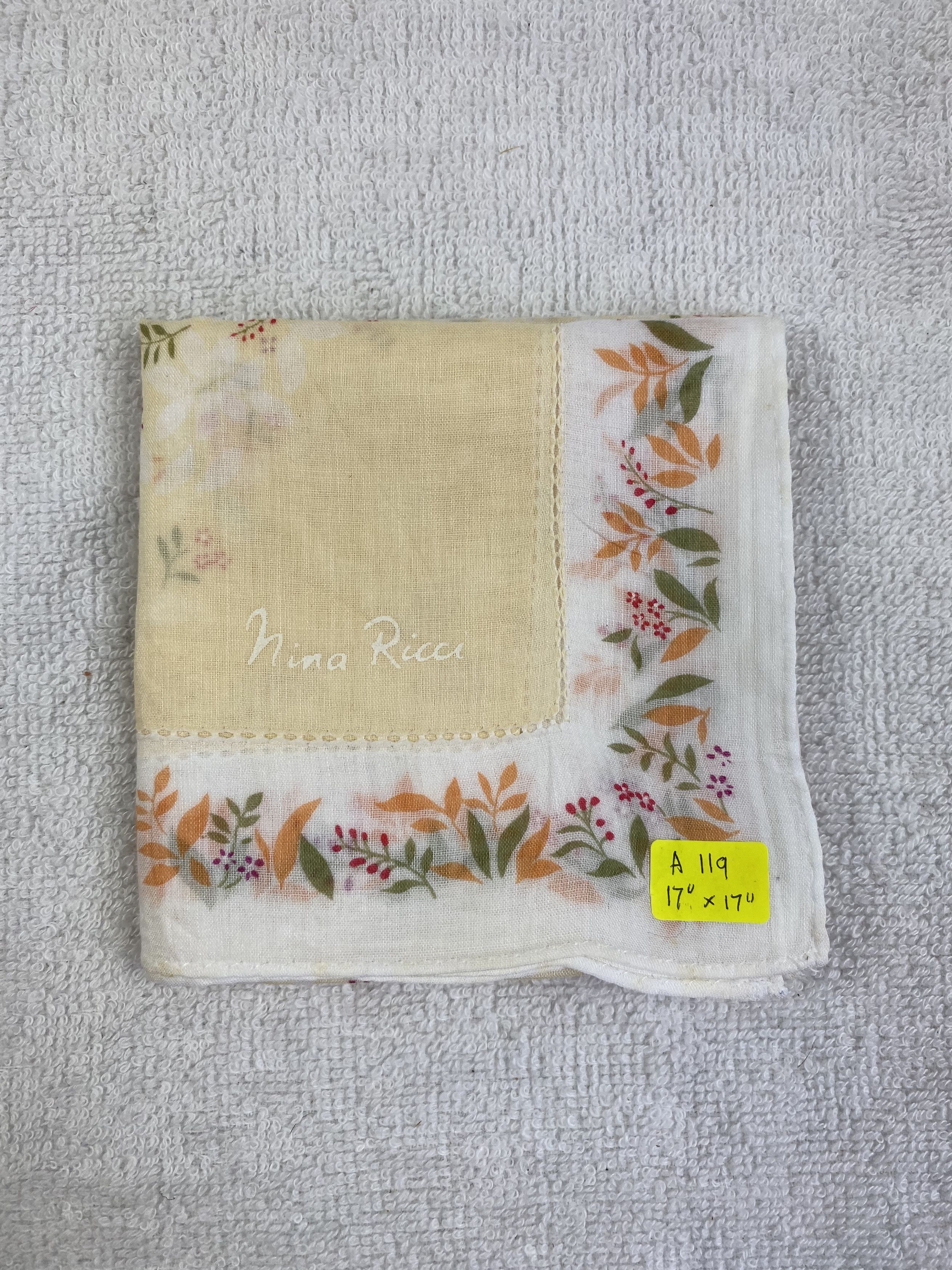 Nina Ricci × Vintage Nina Ricci Handkerchief / Bandana / Neckerchief Size ONE SIZE - 6 Thumbnail
