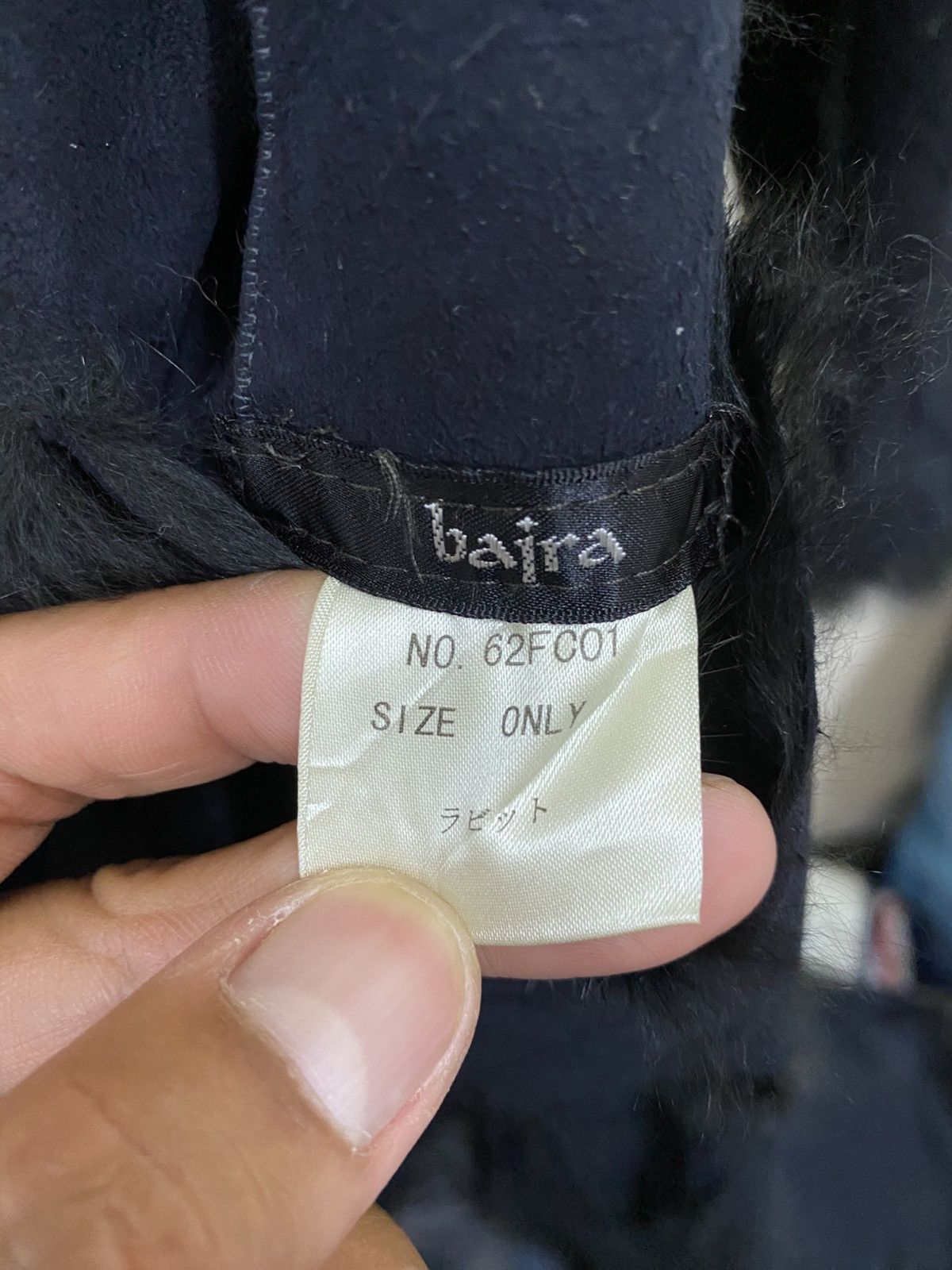 Bajra Vtg 80s Bajra Leather Jacket Fur Black Size US M / EU 48-50 / 2 - 10 Thumbnail