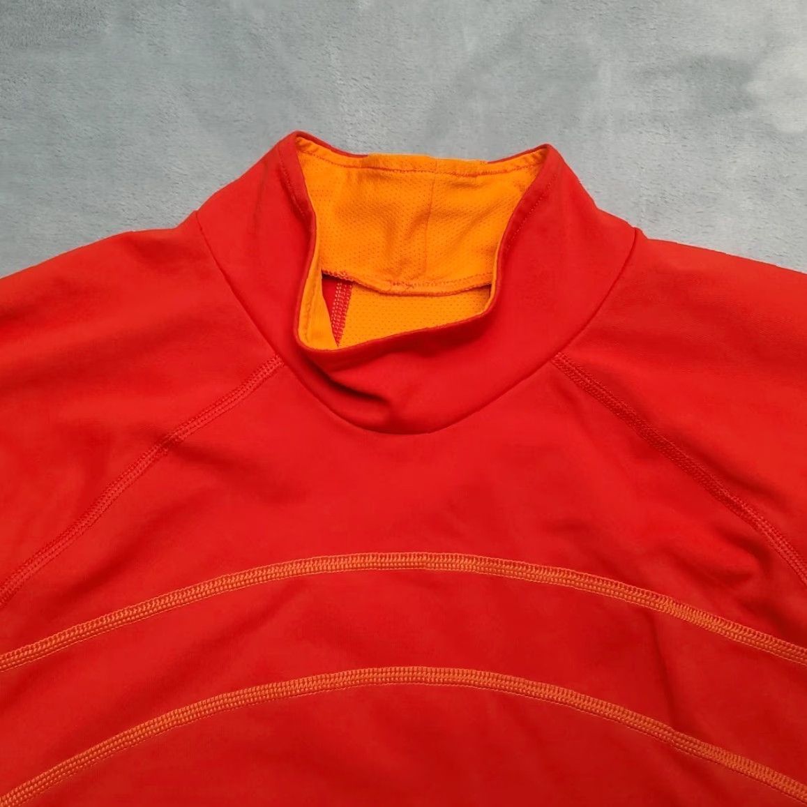 Vintage REI Co Op Shirt Mens L Red Baselayer Performance Stretch Thumbholes Outdoors Size US L / EU 52-54 / 3 - 3 Thumbnail