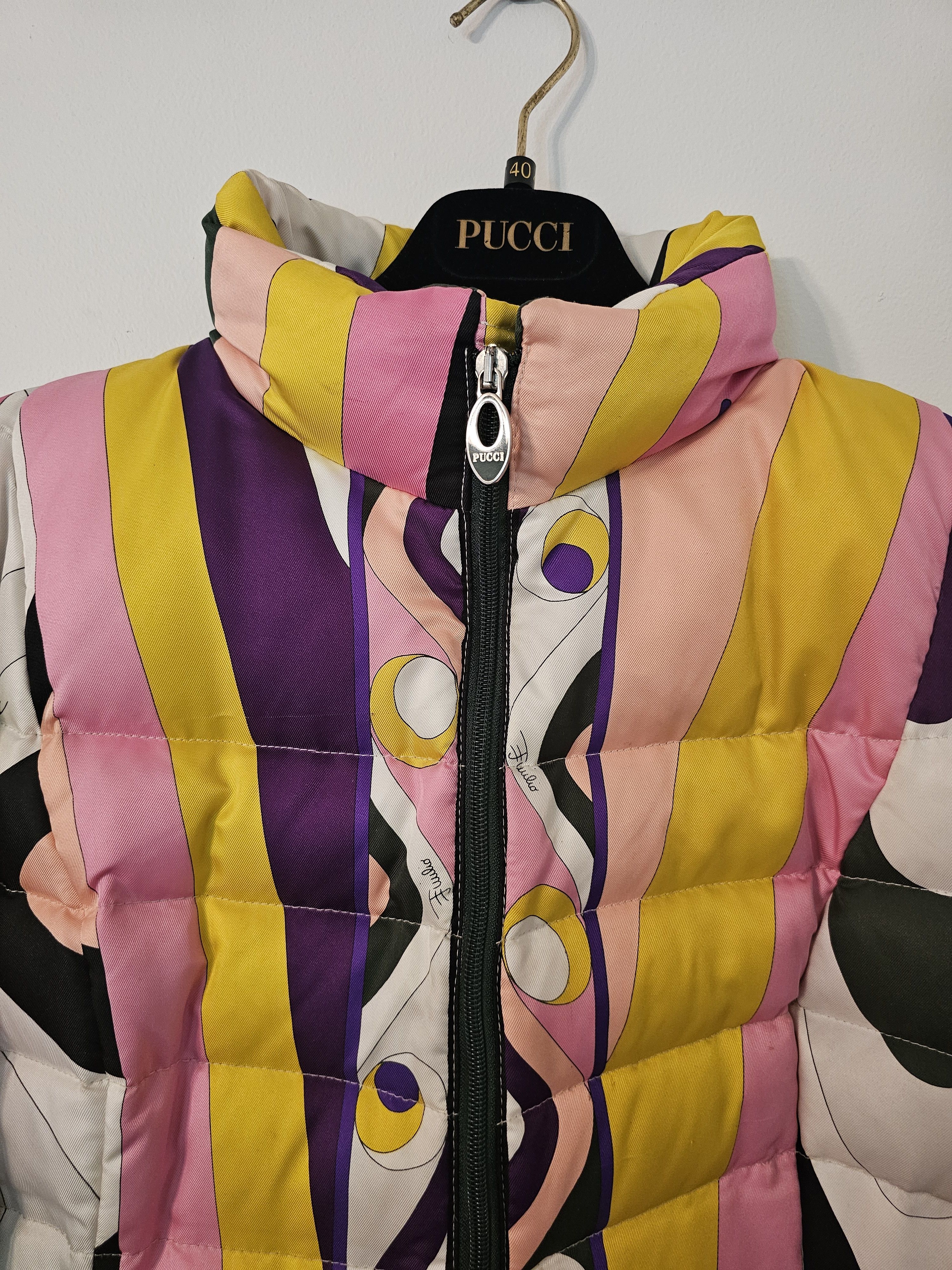 Emilio Pucci Emilio Pucci Puffer Jacket Size S / US 4 / IT 40 - 2 Thumbnail