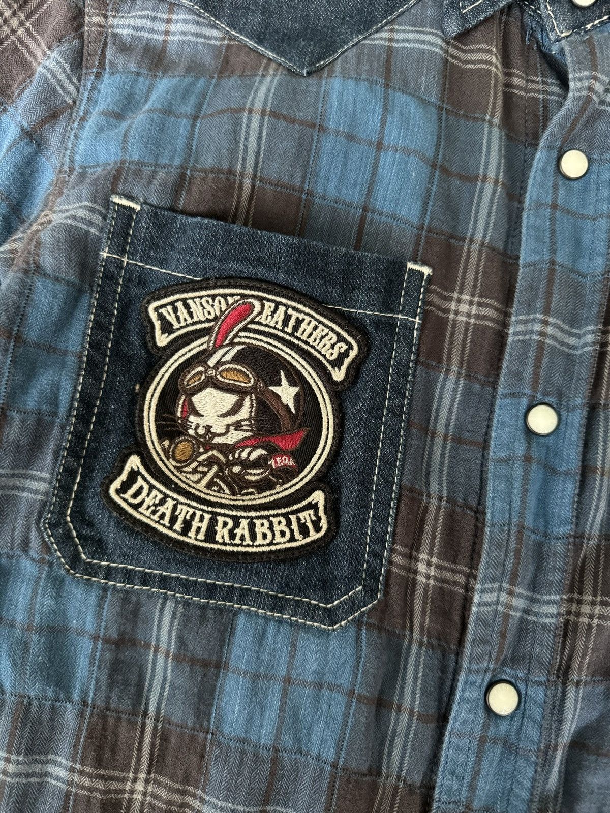 Designer × Vanson Leathers Vanson Leathers knit logo biker shirt Size US S / EU 44-46 / 1 - 4 Thumbnail