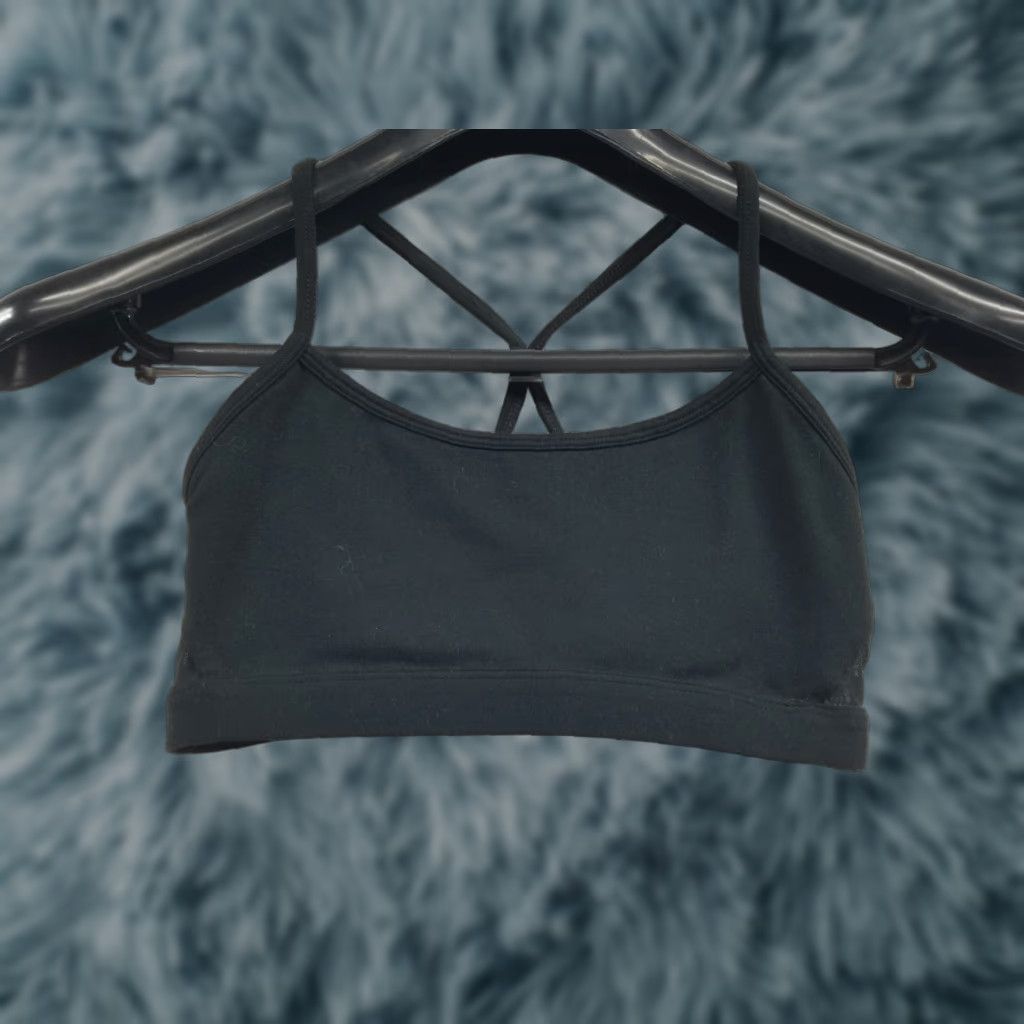 Fabletics Fabletics Sports Bra Black S Women Activewear Non Padded Bra Size S Size ONE SIZE - 1 Thumbnail