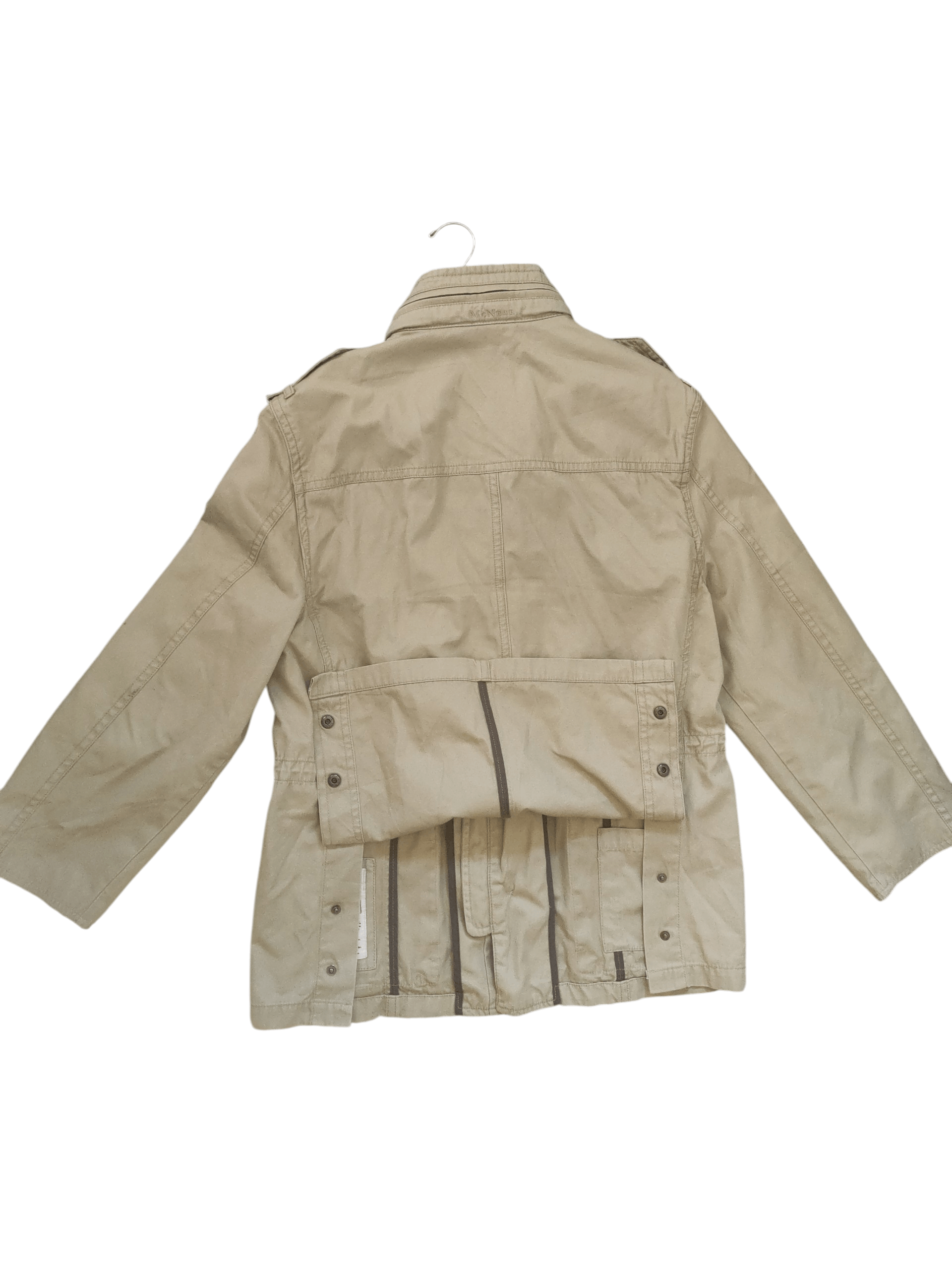 Other McNeal Men Beige Classic Hooded Safari Jacket Zipped Pockets Size US L / EU 52-54 / 3 - 3 Thumbnail