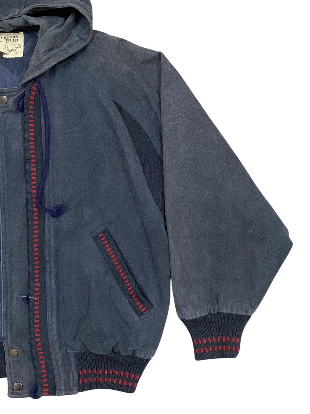 Vintage Vtg Active Jacket - Cotton Field Size US L / EU 52-54 / 3 - 8 Thumbnail