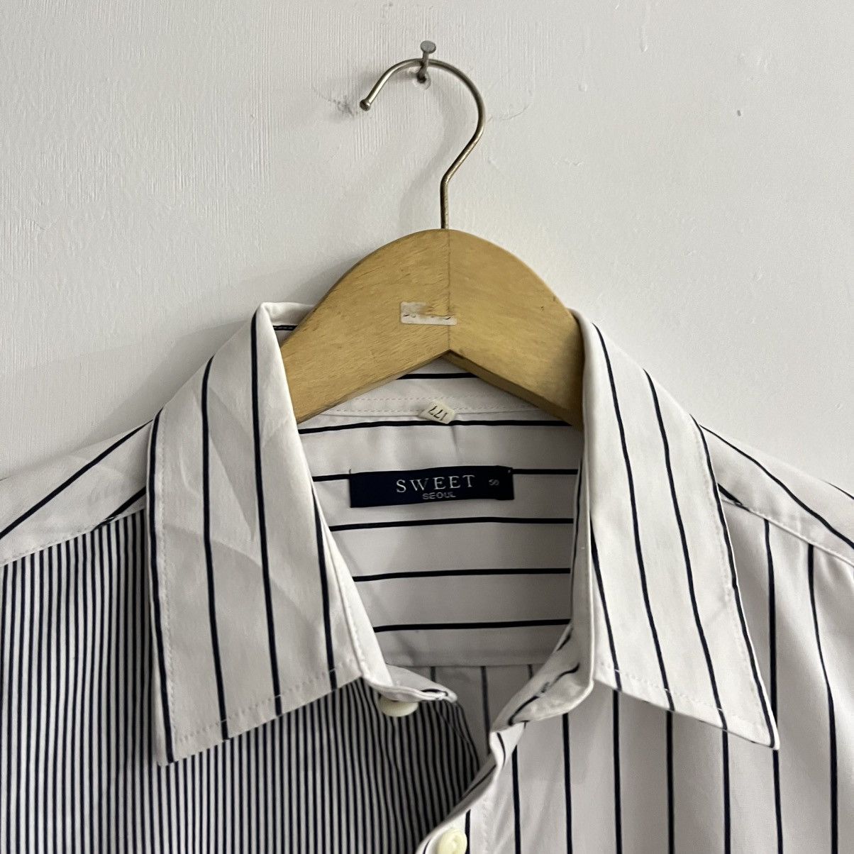 Japanese Brand Sweet - Striped Iconic Longsleeve Shirt Size US M / EU 48-50 / 2 - 4 Thumbnail