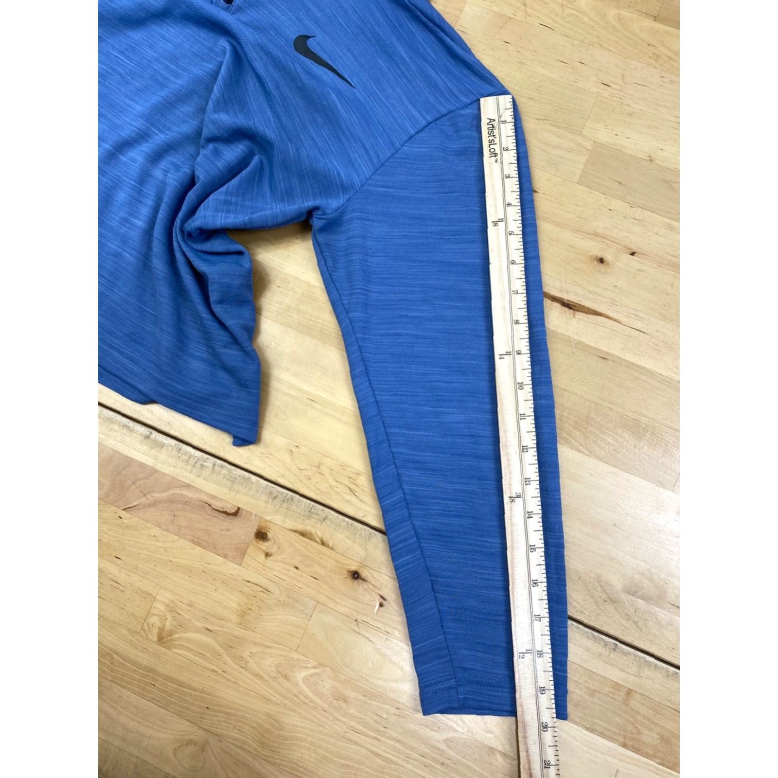Nike Nike Dri-Fit 1/4 Zip Pullover Womens M Blue Activewear Casual Gym Running Nike Dri-FIT Pullover 1/4 Zip Womens M Blue Size M / US 6-8 / IT 42-44 - 5 Thumbnail